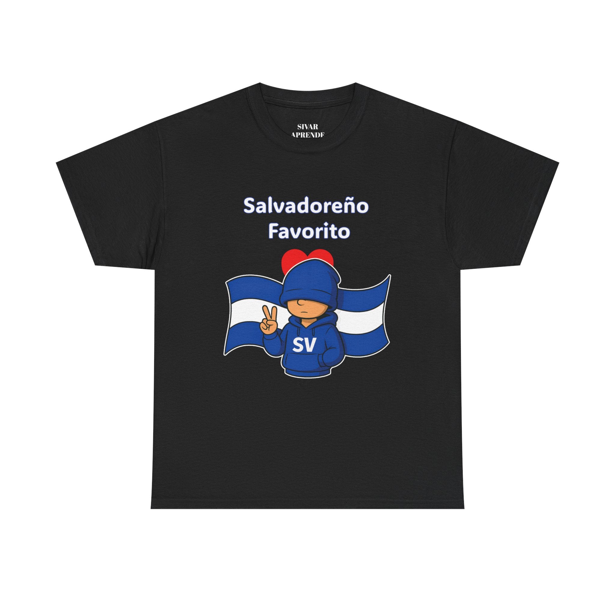 T shirt - Salvadoreño Favorito – Edición Especial - San Valentín Salvadoreño - Camisa Amor Salvadoreño