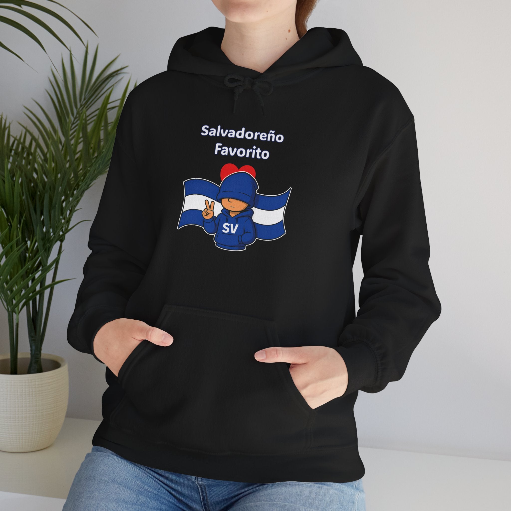 Hoodie —  Salvadoreño Favorito — Suéter Edición Especial de San Valentín