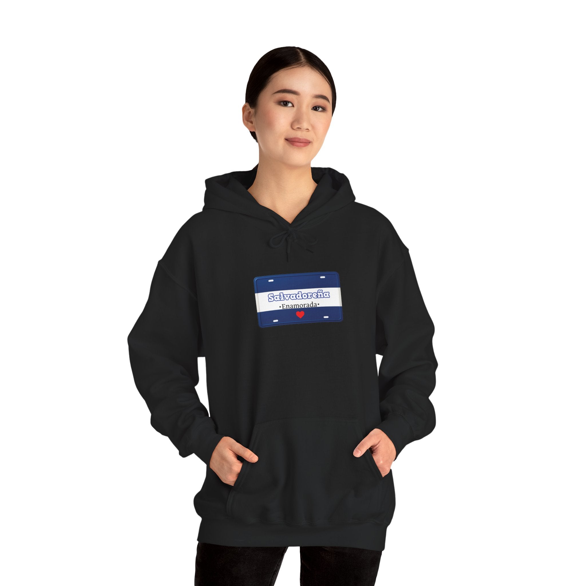 Hoodie —  Suéter: Salvadoreña Enamorada —  Placa del Amor 503 —  Especial de San Valentín