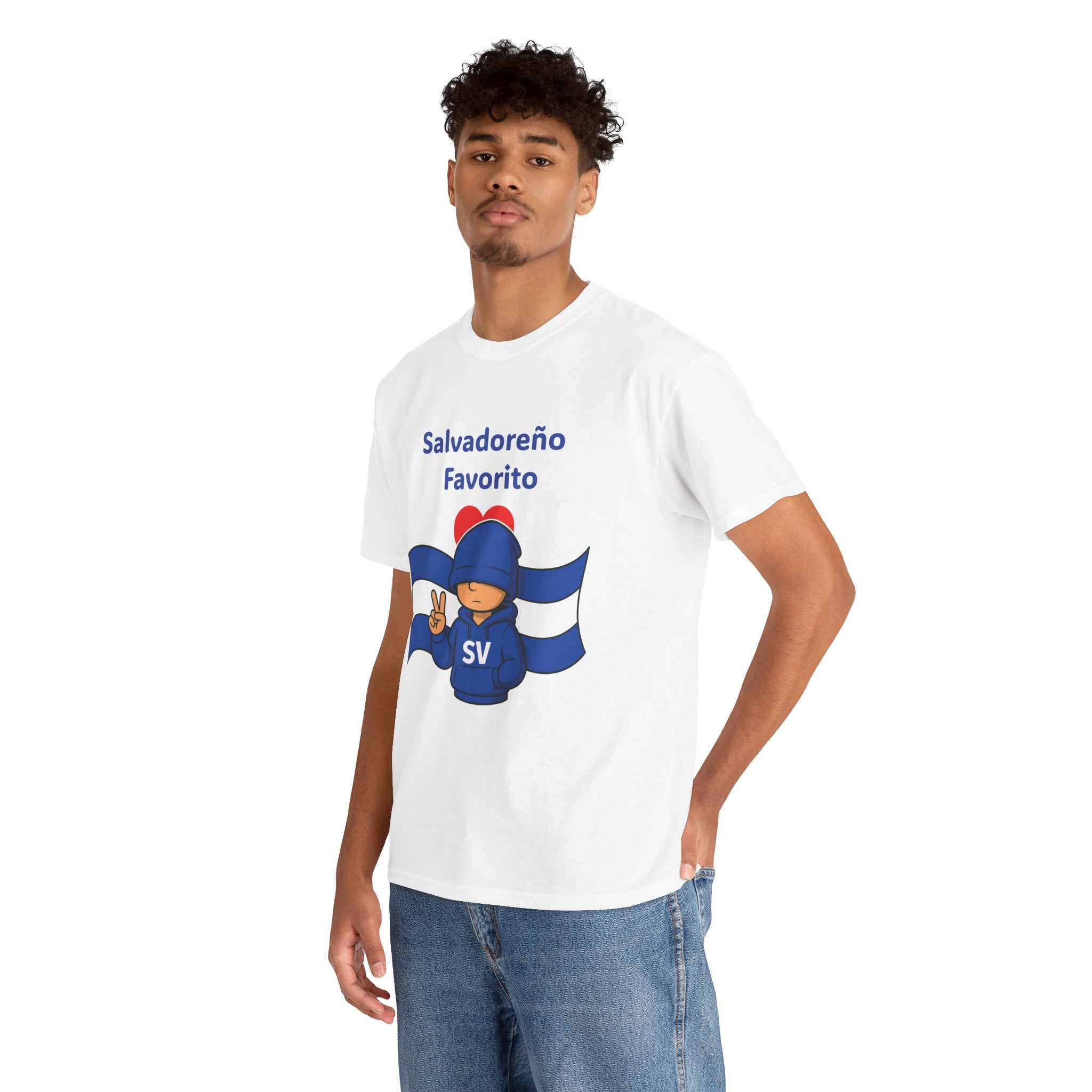 T shirt - Salvadoreño Favorito – Edición Especial - San Valentín Salvadoreño - Camisa Amor Salvadoreño