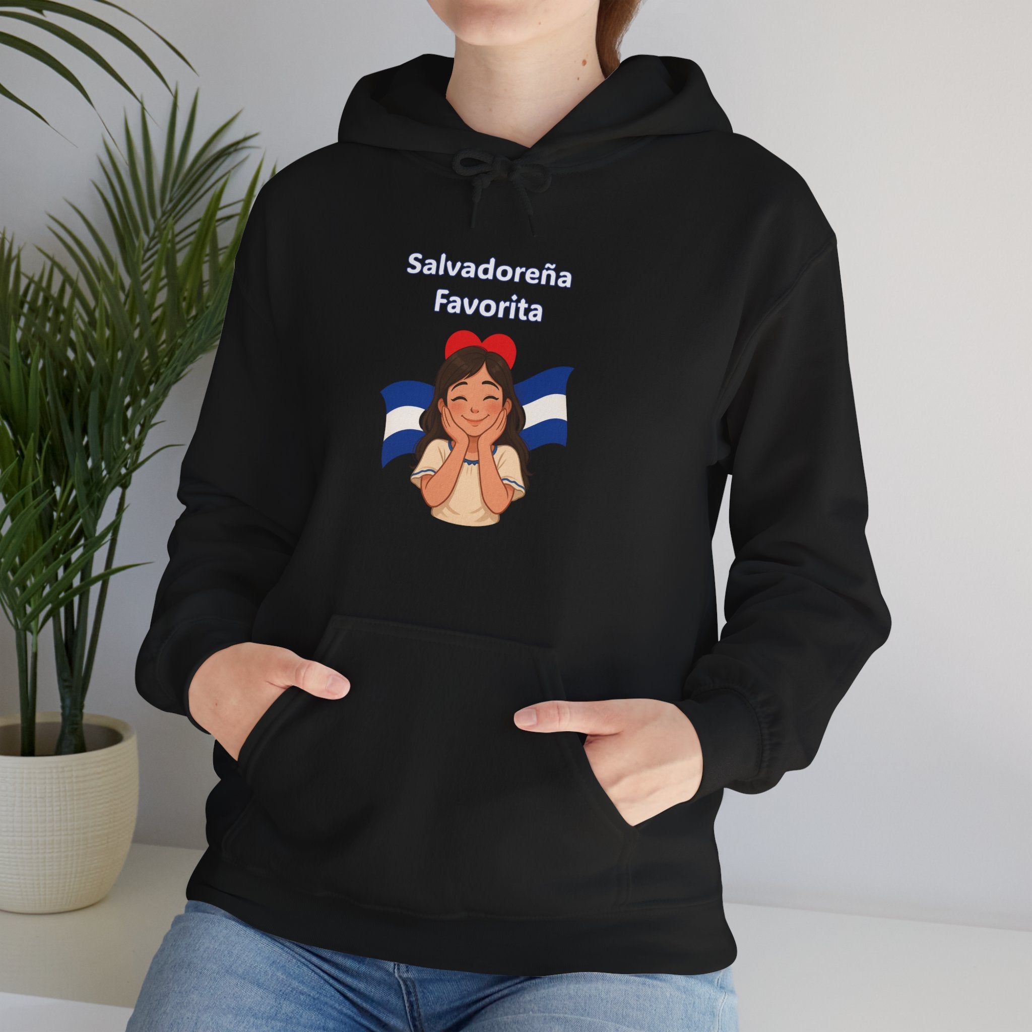 Hoodie —  Salvadoreña Favorita — Suéter Edición Especial de San Valentín