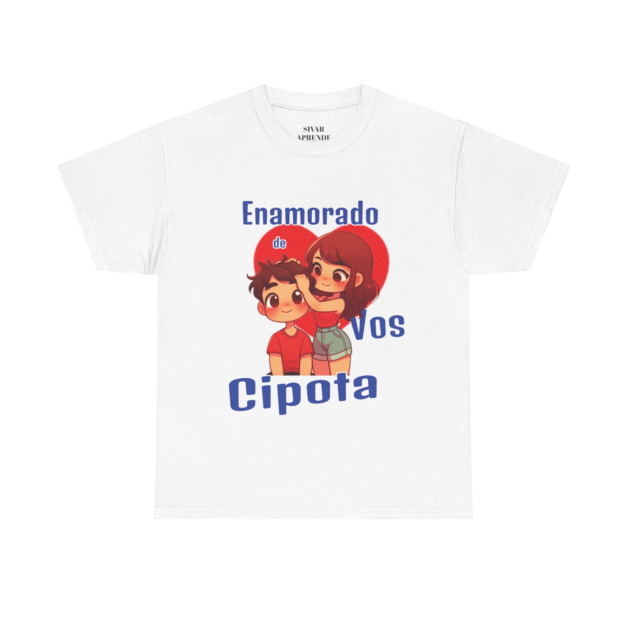 T shirt - Enamorado de Vos, Cipota - San Valentín Salvadoreño - Camisa especial Amor Salvadoreño