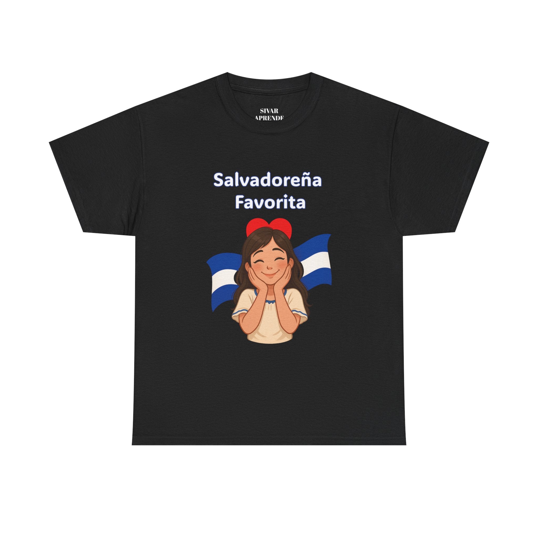 T shirt - Salvadoreña Favorita – Edición Especial - San Valentín Salvadoreño - Camisa Amor Salvadoreño